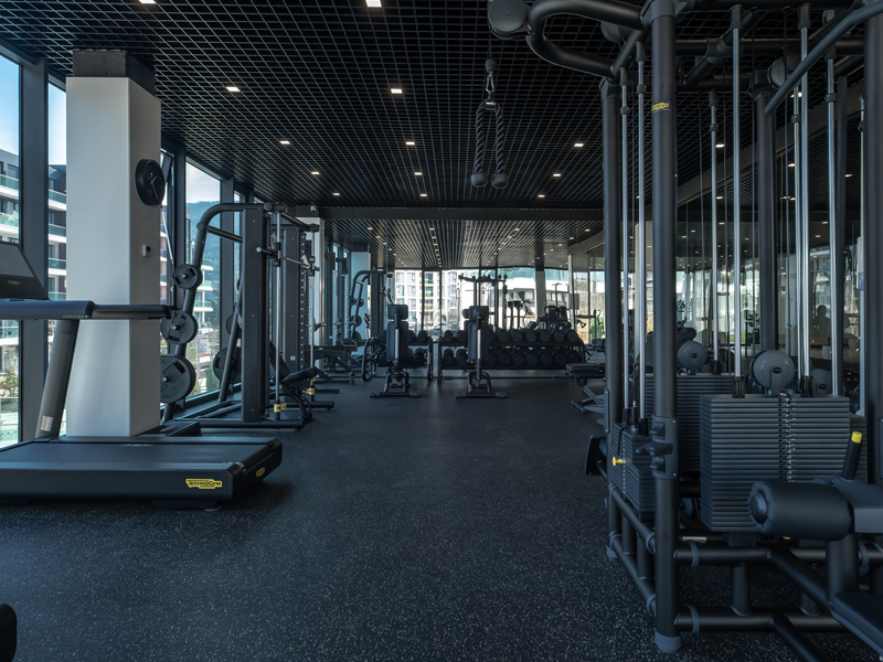 Фитнес-центр с тренажёрами Technogym